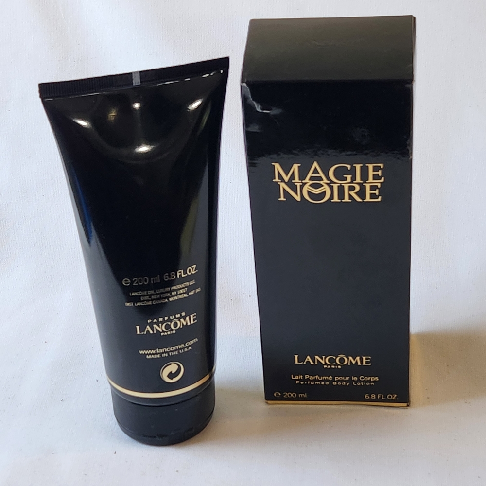 Vintage & Rare Lancome Magie Noire Perfumed Body Lotion.